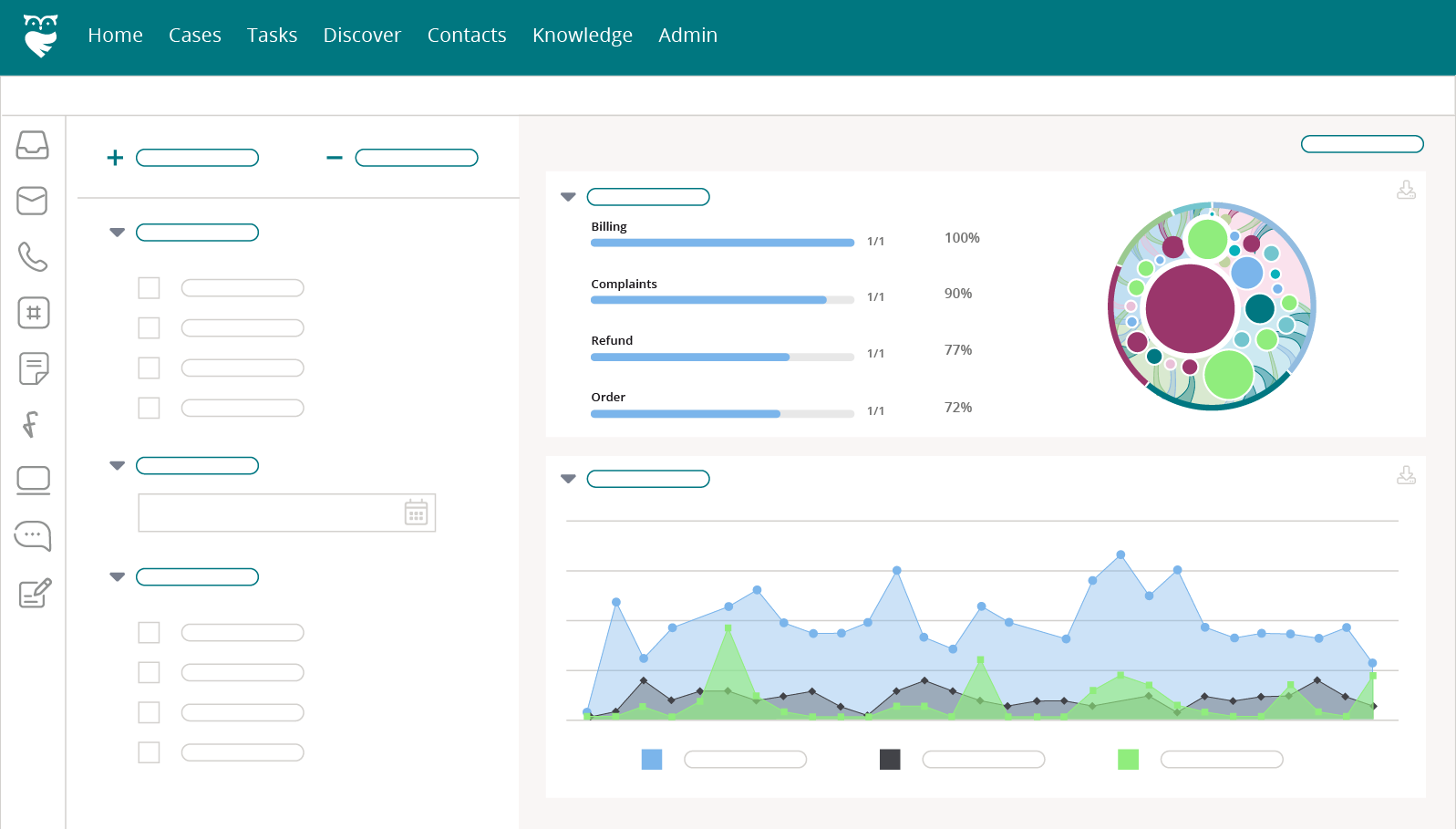OwlDesk Standard Reports