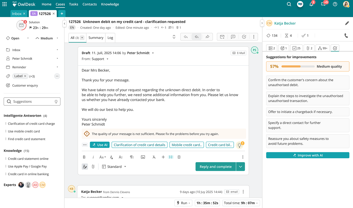 Scorecard – the core of your quality management